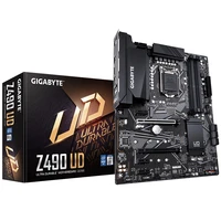 gigabyte z490 ud motherboard supports 10th gen intel core series processors for lga1200 socket with 128gb ddr4