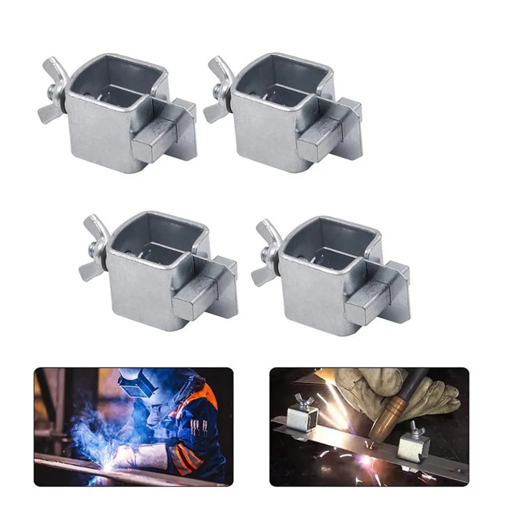 

1/4pcs 25mm Welding Clamps Adjustable Butterfly Clip Clamps Holder Butt Welding Clamp Positioner Fixture