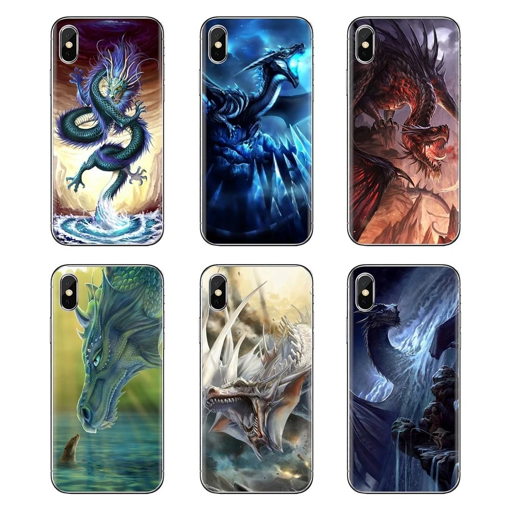 Силиконовый чехол для телефона Дракон изображения Дракона Для Samsung Galaxy J1 J2 J3 J4 J5 J6