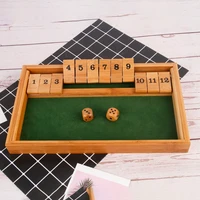 drinking game puzzle digital wine order flop party board game toy 1 12 digital flop drink prop for christmas friend gathering