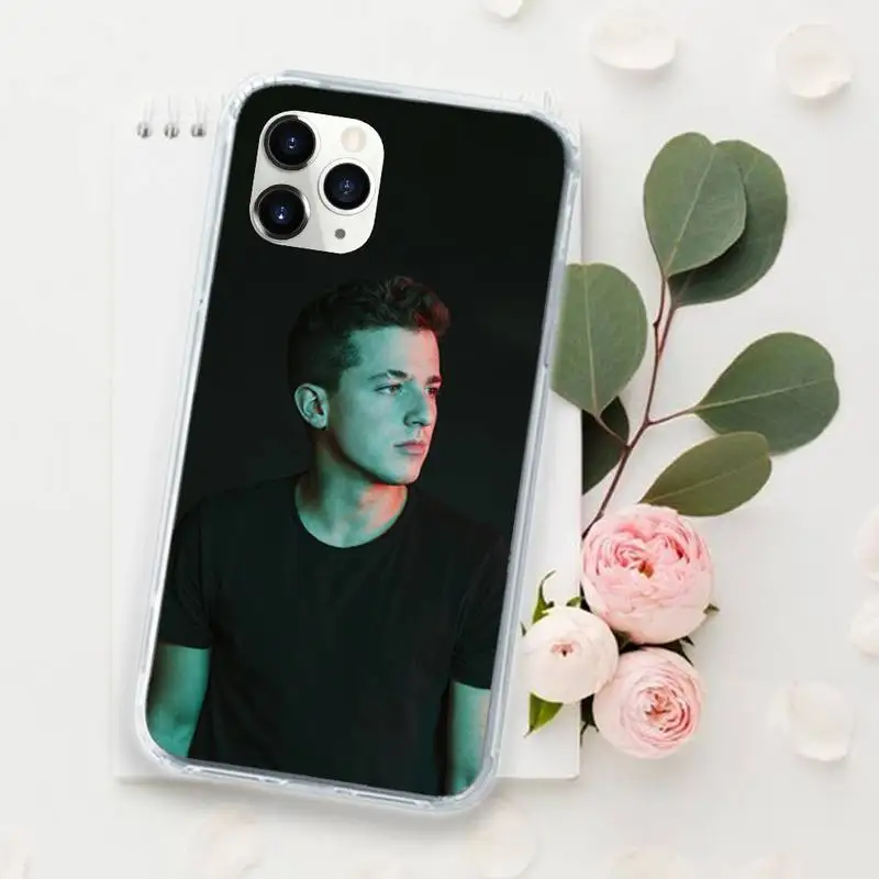 

American Charlie Puth Pop male singer Phone Case for iPhone 11 12 mini pro XS MAX 8 7 6 6S Plus X 5S SE 2020 XR Luxury funda