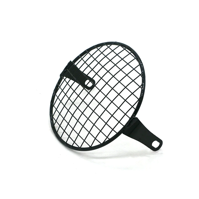 TIOODRE 16 см передняя фара мотоцикла сетка гриль маска металлическая Ретро Фара