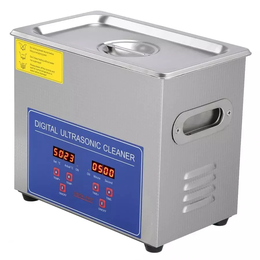 High Frequency 3000Ml Small Tanks Ultrasonic Cleaner With Digital Timer Jewelry Watch Glasses Cleaner