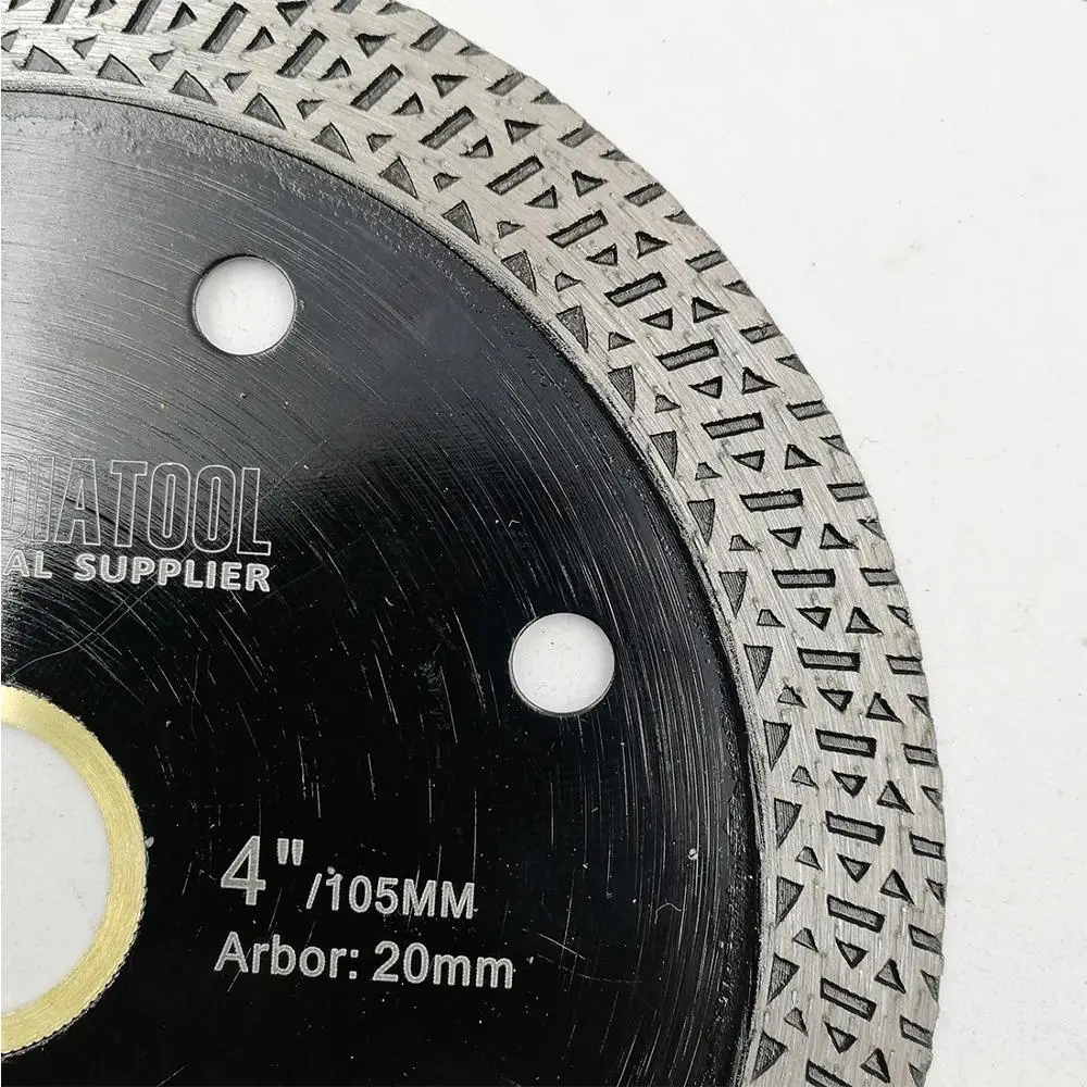

1pc Dia 105/115/125mm Hot-Pressed Sintered Diamond Blade Cutting Disc Marble Mesh Turbo Blade Tile Ceramic Sawblade