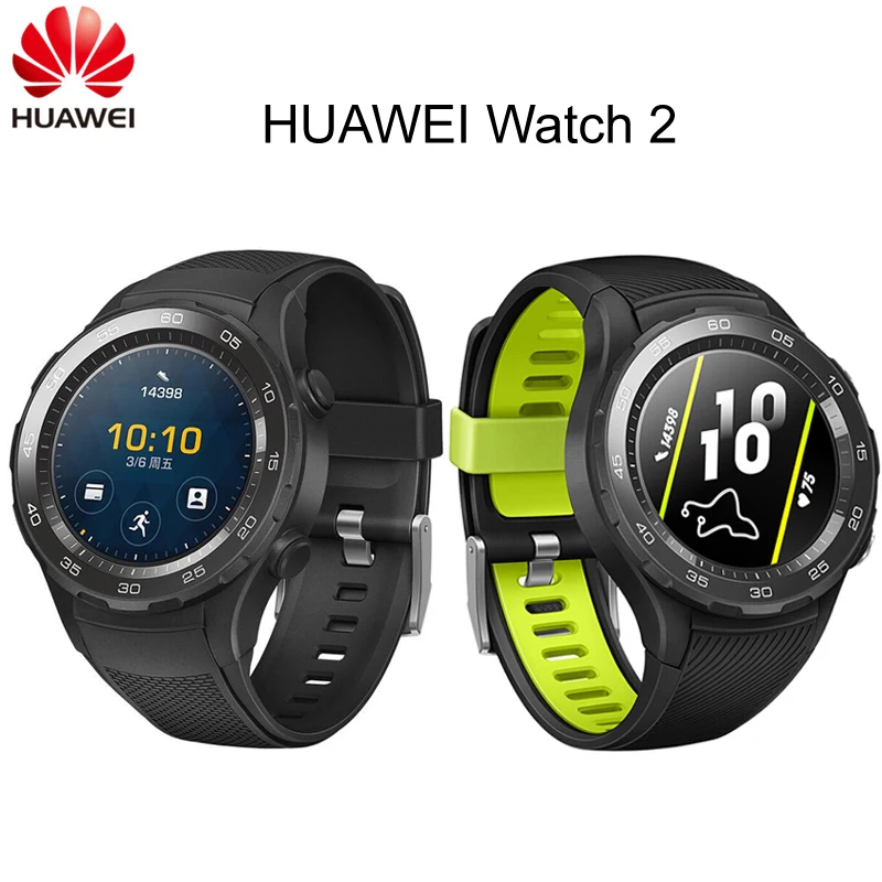 Спортивные Смарт-часы huawei с глобальной прошивкой, 2, трекер сердечного ритма для Android, iOS, IP68, водонепроницаемые, NFC, gps часы