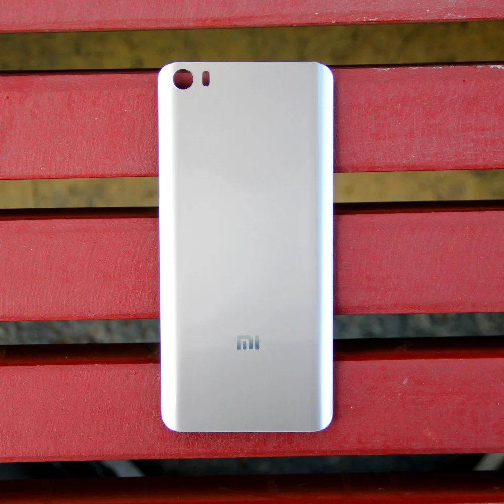 Оригинальный стеклянный задний Чехол для аккумулятора XiaoMi 5 Mi5 Mi задняя крышка