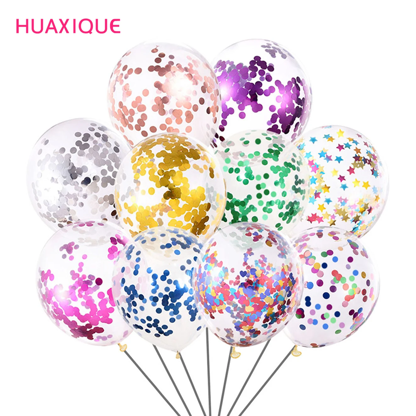 

5/10/15/20/25 pcs Birthday Party Decors Gold Confetti Balloon 12inch Latex Balloons Wedding Decors Baby Shower Party Supplies