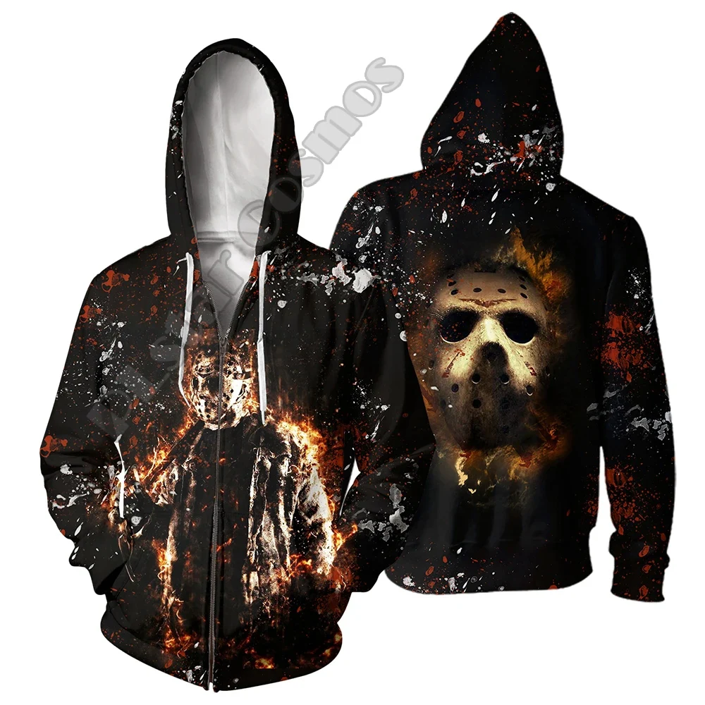 

PLstar Cosmos 3DPrint Halloween All Saints' Day Cosplay Unisex Harajuku Streetwear Horror Art Funny Hoodies/Sweatshirt/Jacket/c6