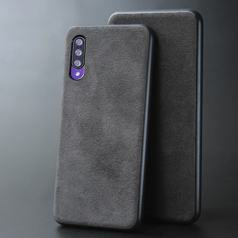Чехол для телефона Xiaomi Redmi Note 7 8 Pro 7A Mi 9 lite SE 9T A3 Y3 Pocophone F1 замшевый кожаный чехол K20