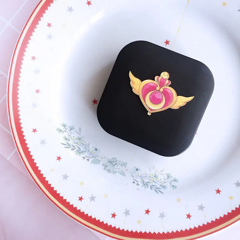 Чехол с милым котом Луны и Сейлор Мун из аниме футляр для контактных линз Женский