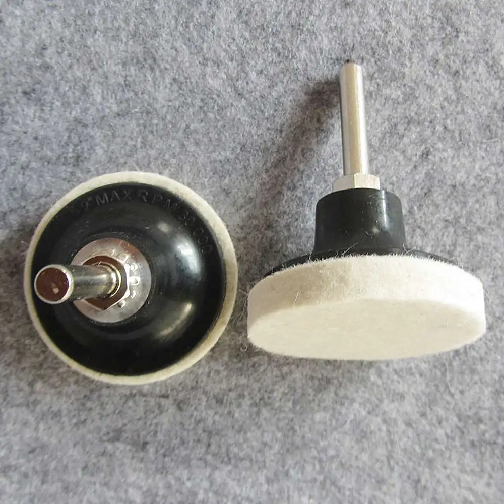 

10x Beige Wool Buffing Angle Grinder Wheel Felt Polishing Disc Pad Set Tool
