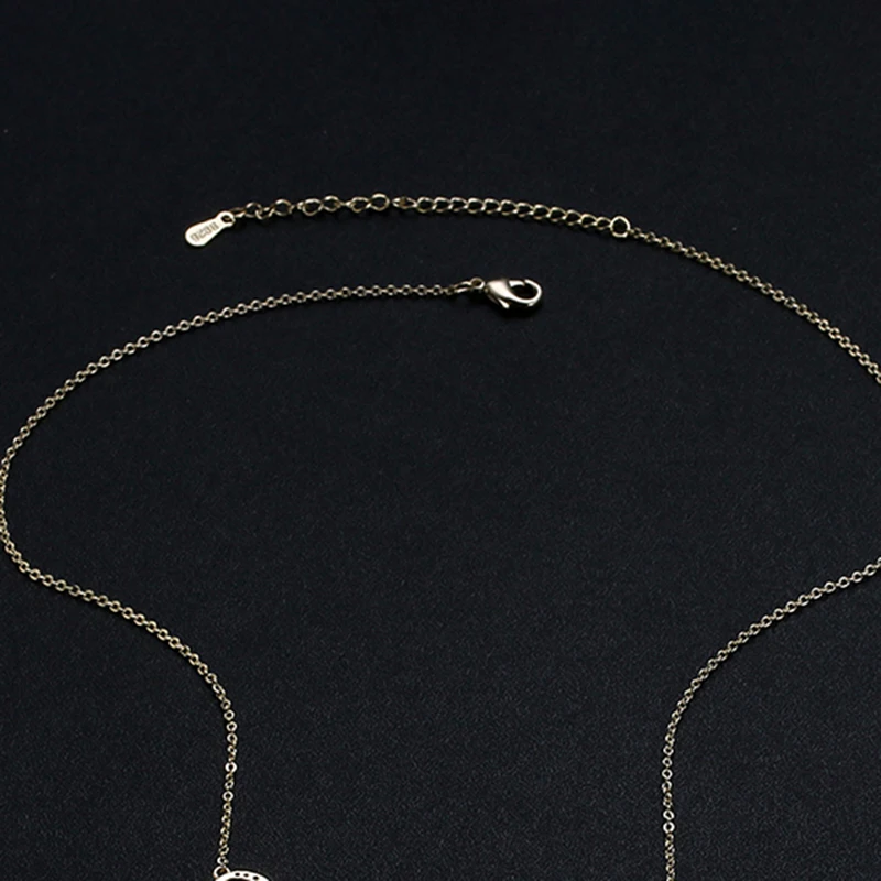 Популярное новое ожерелье с единорогами кулон Женская мода ювелирные изделия