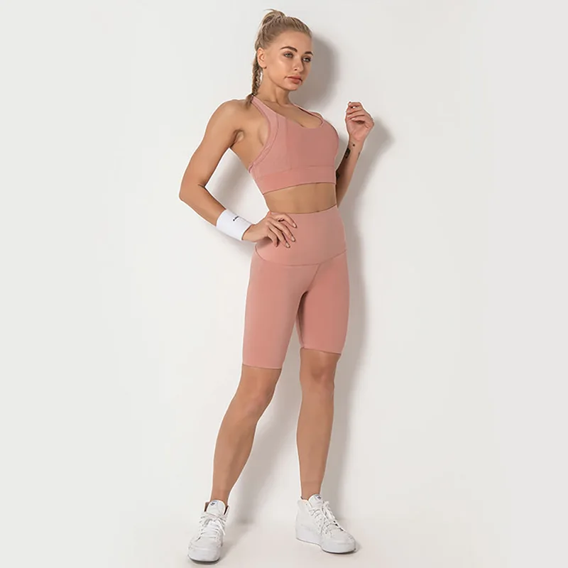 

High Waisted Yoga Leggings Black Tight Running High Waist Yoga Shorts Comfy Exercise Biker Seamless Yoga Shorts