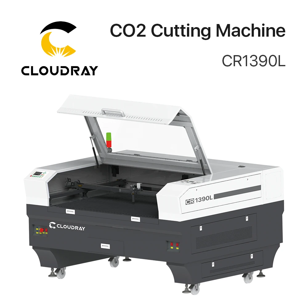 Cloudray 90 100W/130W 150W машина для резки CO2 CR9060L/ CR1390L/ CR1610L с S & A чиллером 3000AG/ 5000AG/