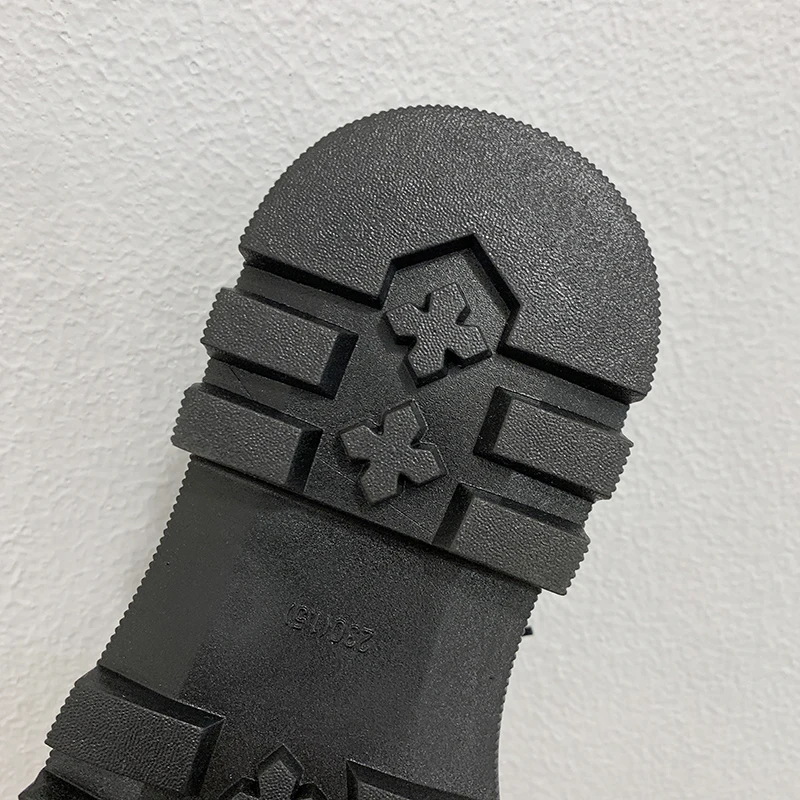 

Black Platform Leather Flats Women Pumps 2021 Spring Fashion High Heels Designer Oxford Shoes Casual Round Toe Boat Footwear