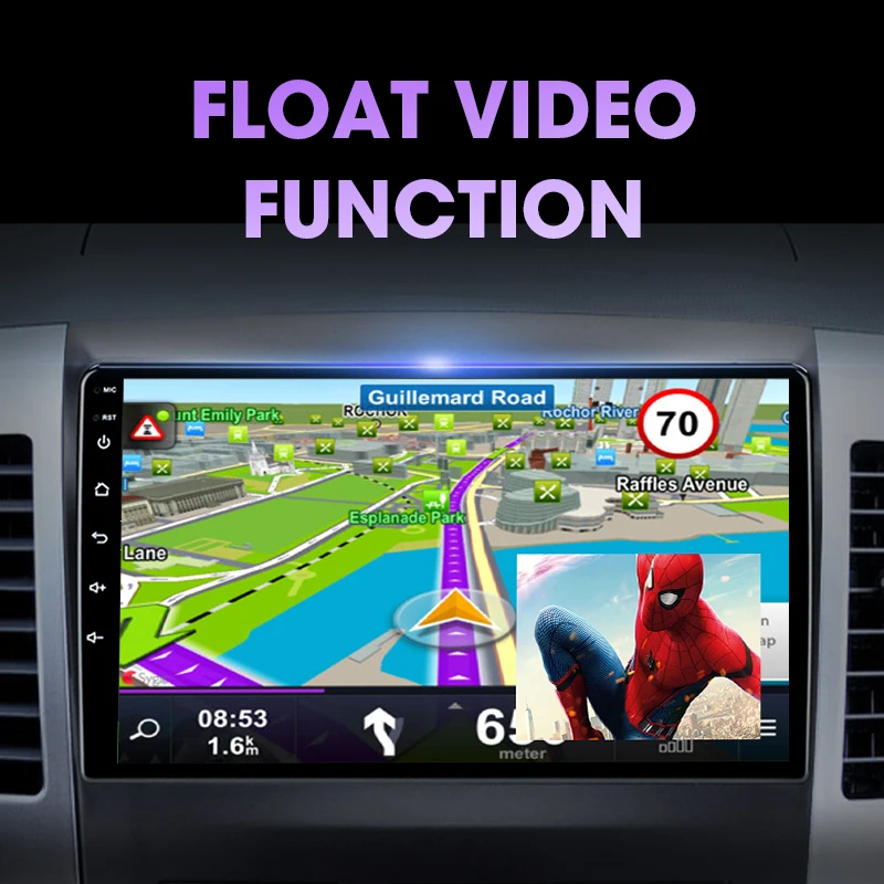 Автомобильный радиоприемник JMCQ T9 Android для Mitsubishi Outlander Xl 2 2005-2012 мультимедийный