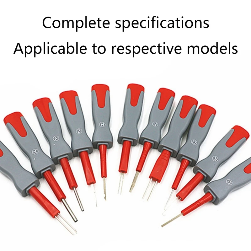 

26 шт для автомобильной проводки контактный разъем выхода экстрактор обжимная Клемма для удаления набор инструментов
