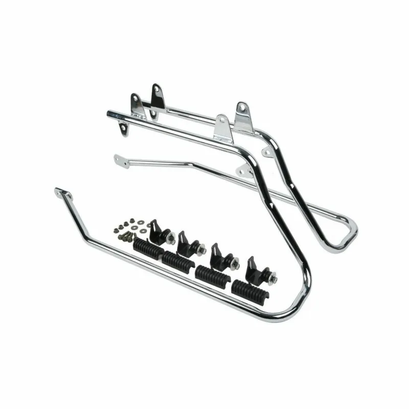 Жесткие седельные сумки для мотоцикла и конверсионные кронштейны Harley Softail Fatboy FLST