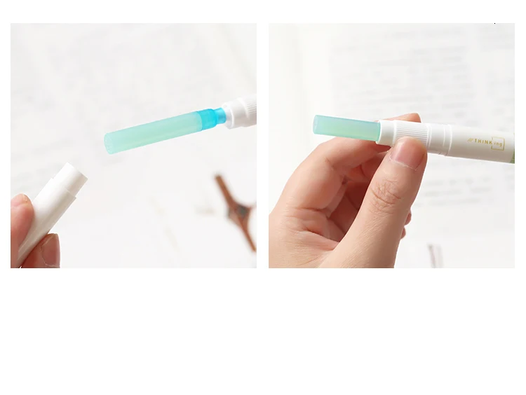 JIANWU Wholesale Fast Dry Glue Stick Color Jelly Solid Glue Pen Shape Spare Stick Refill Creative DIY Study and Office Supplies