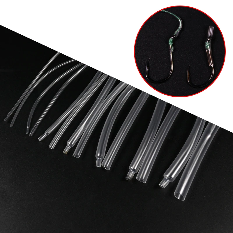 Прозрачные трубки для ловли карпа 50 шт. силиконовые термоусадочные Chod снаряжение