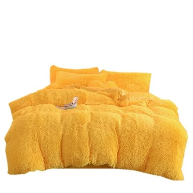 Супер зимний теплый комплект из четырех предметов норки AB Side утолщенный плюшевый