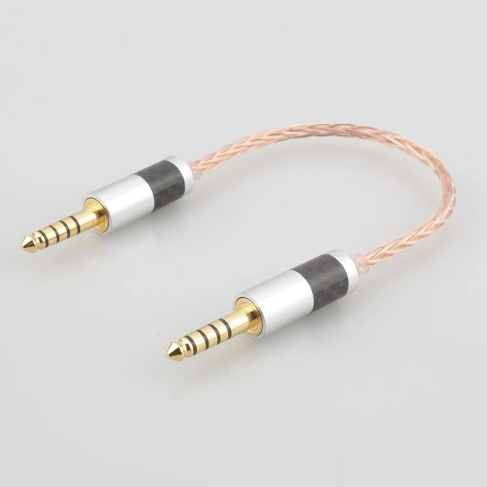 Audiocrast HIFI однокристальный медный 4 мм сбалансированный штекер до аудио адаптер