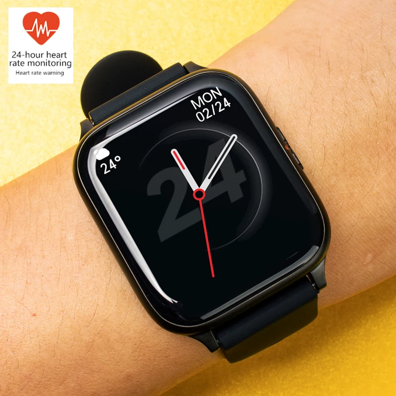 

2021 New 1.69 Inch Smart Watch Men Heart Rate Monitor IP67 Waterproof Women Smartwatch Fitness Tracker for iPhone Plus