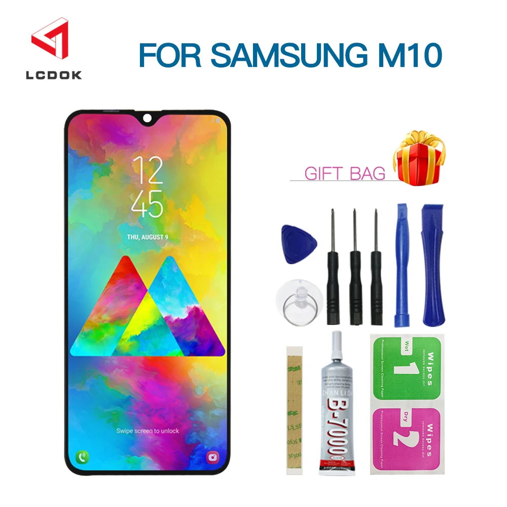 100% протестированный ЖК дисплей для samsung Galaxy M10 2019 M105 M105F M105G кодирующий