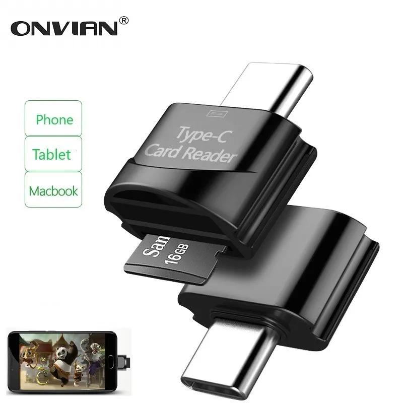 Onvian устройство для чтения карт USB 3 0 SD/Micro SD TF OTG Смарт памяти типа C адаптер Huawei Samsung