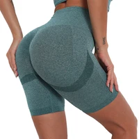 women butt lifting yoga shorts high waist seamless sexy scrunch leggings for athletic gym pilates cycling workout female pants
