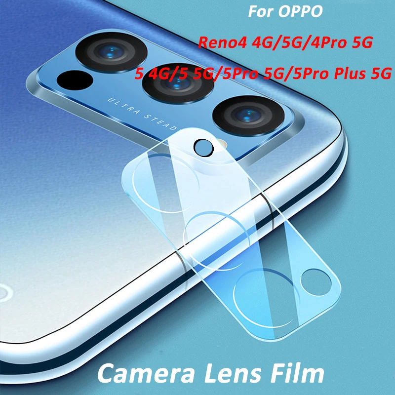 

For OPPO Reno 5 4 Pro 4G 5G Camera Lens Tempered Glass Screen Protector For Reno4 5 Pro Anti Scratch Camera Lens Protective Film