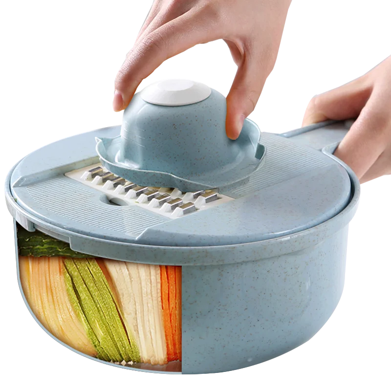 

Food Cutter Vegetable Manual Slicers Blade Plastic Multifunctional Potato Manual Slicers Carrot Ferramentas Kitchen Tools DG50MS