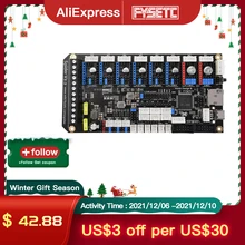 FYSETC Spider V2.2 Motherboard 32Bit Controller Board TMC2209 3D printer Part VS Octopus Replace For Voron 2.4 Voron Trident