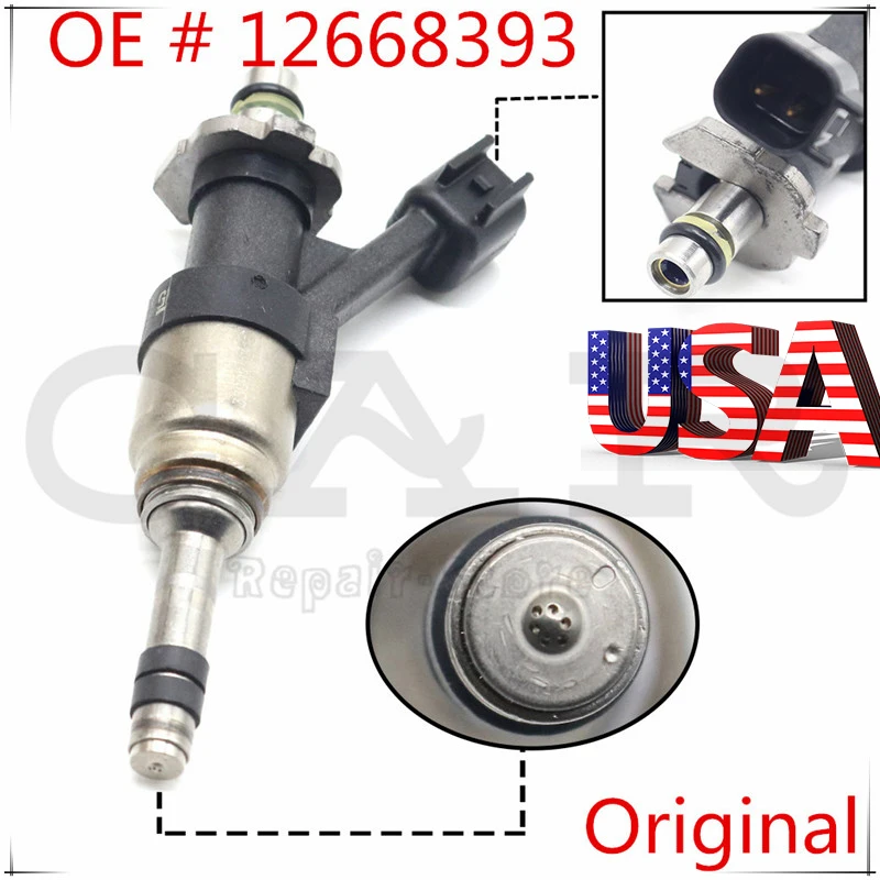 12668393 топливный инжектор оригинальный для Cadillac Chevy Camaro SS GMC GM 6.2L V8 FJ1297 12668651 12672370
