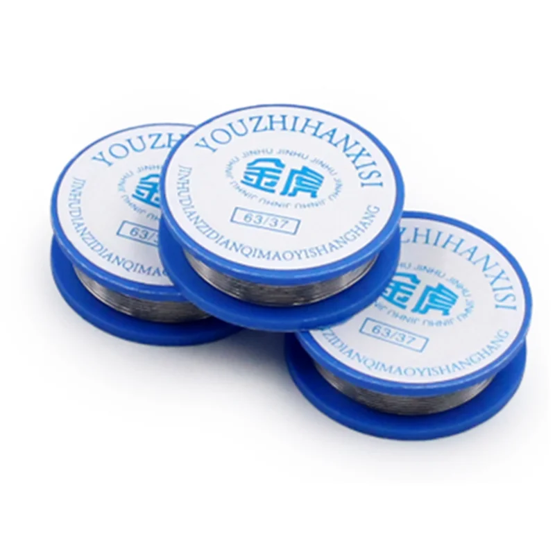 Оловянно-свинцовая проволока припой с сердечником из расплавленной канифоли для