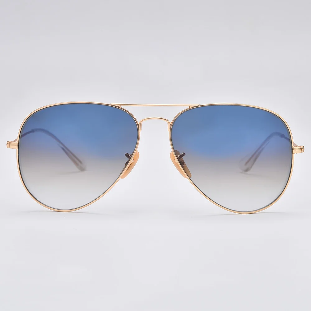 Солнцезащитные зеркальные очки авиаторы для мужчин и женщин винтажные солнечные