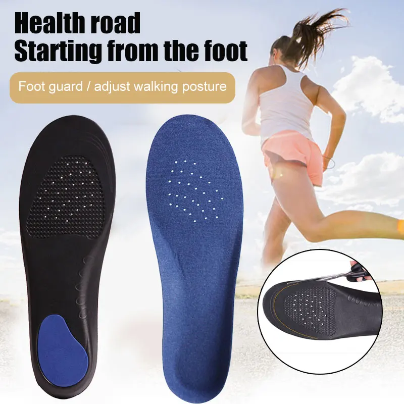 Men Women Flat Foot Correction Insoles Health Sole Pad Feet Care Shoes Arch Support Cushion SEC88 | Спорт и развлечения