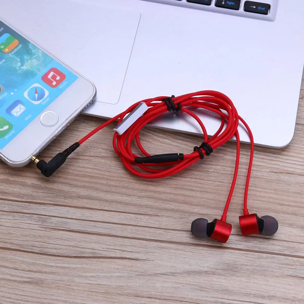 Наушники вкладыши проводные модные спортивные наушники музыкальная гарнитура с