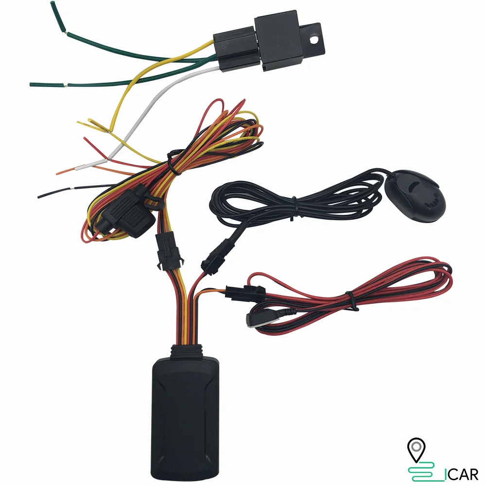 ICAR IK723 Автомобильный GPS трекер голосовой монитор отключение сигнализации