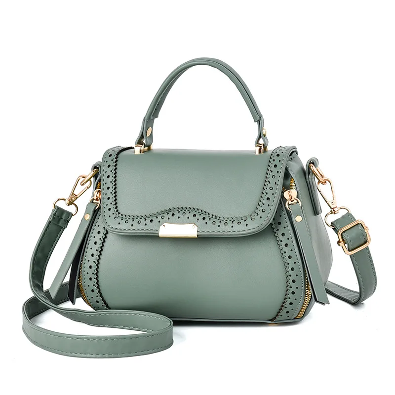 Новинка Осень зима 2020 роскошная дизайнерская однотонная сумка женская маленькая