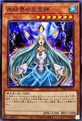 Ограниченная серия Yu-Gi-Oh! Японская N-Medium of The Ice Barrier SD40 флэш-карта игровая коллекция