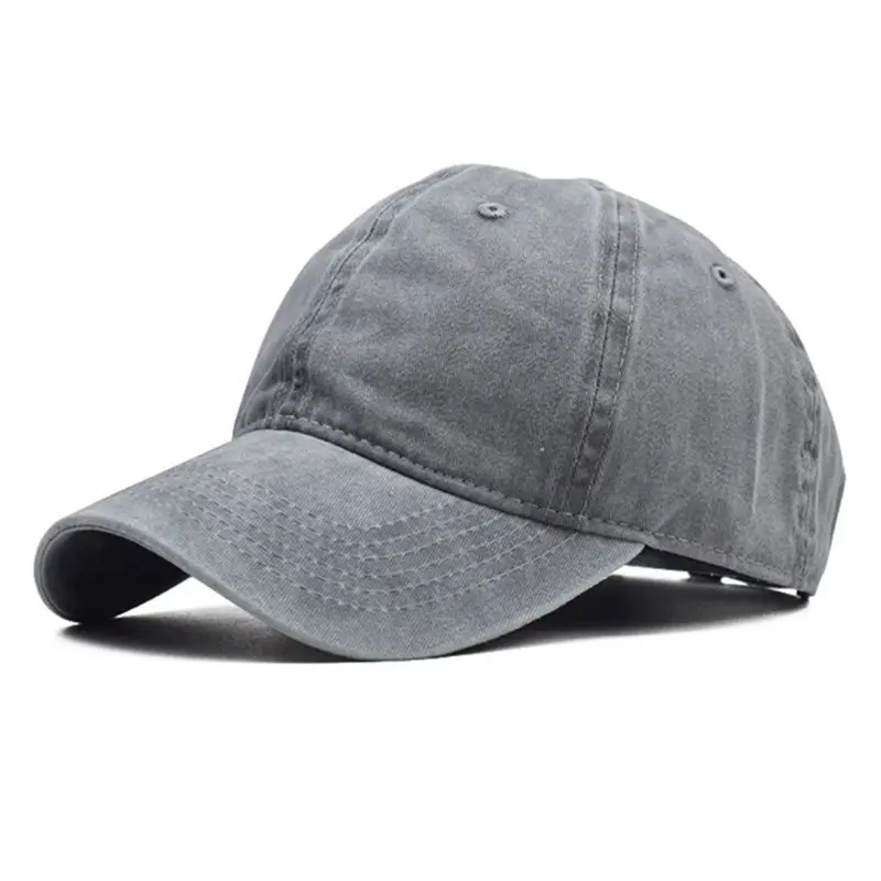 

Washed Cotton Pure Color Board Kids Baseball Cap Children Hip Hop Boys Girls Hat New Dropship