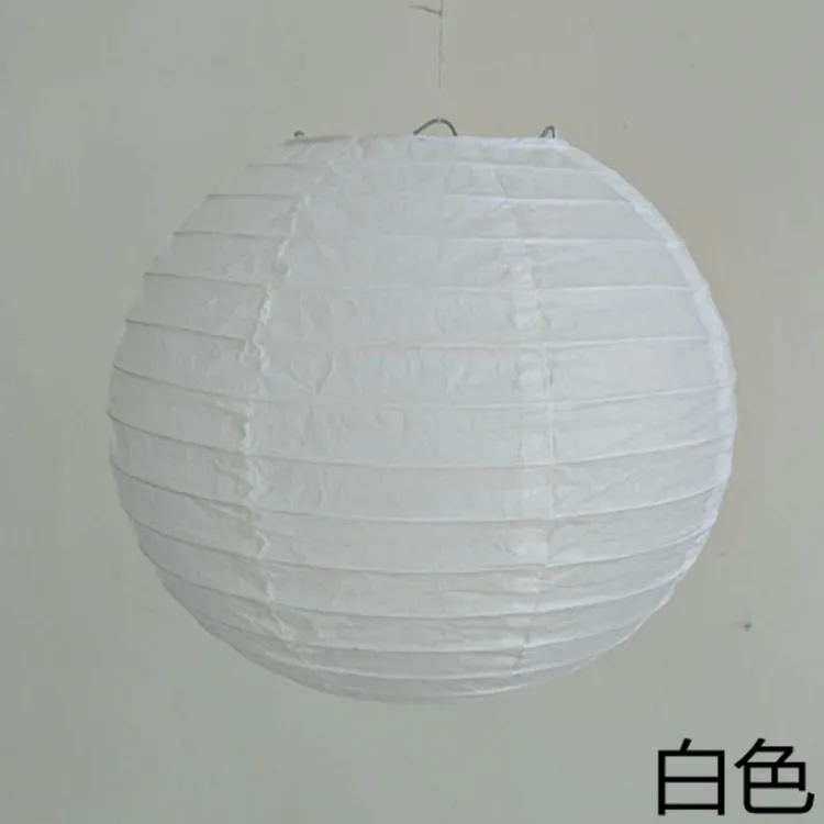 2pcs-white 2 шт. 4/6/8/10/12/14/16 дюймовый круглый одежда для свадьбы, дня рождения Бумага украшения-фонарики, подарок, ремесло, сделай сам, светильник подвесной шар - Цвет: 2pcs-white