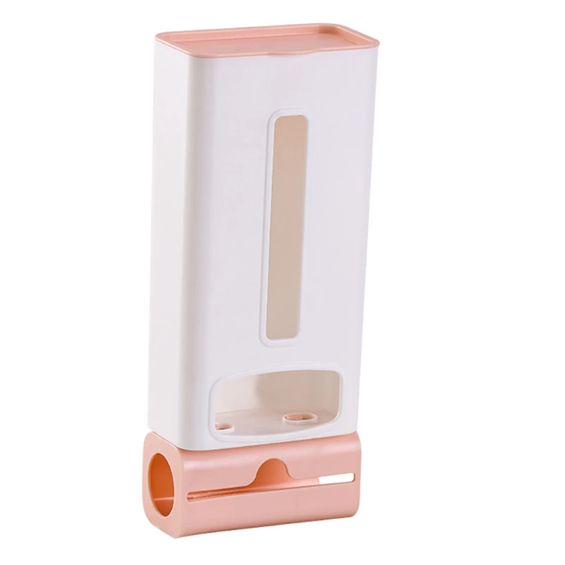 

Bag Storage Holder Front Hollow See Remaining Longer Body Larger Capacity 4 Colors to Choose Fit for Bathroom Kitchen