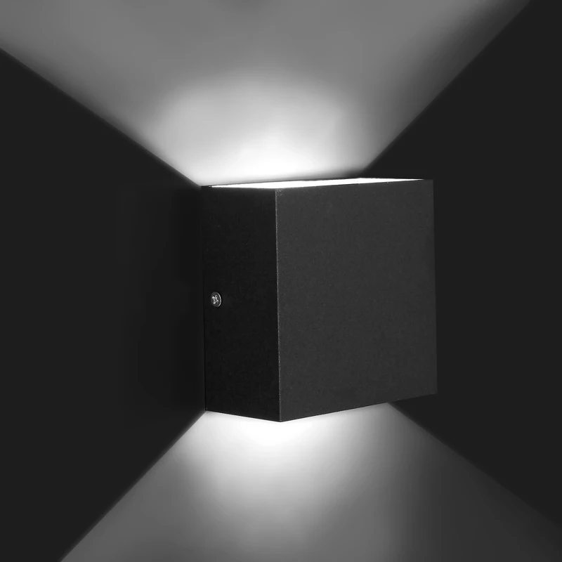 Приглушаемая светодиодная настенная лампа 6 Вт 85 265 в|Комнатные настенные LED