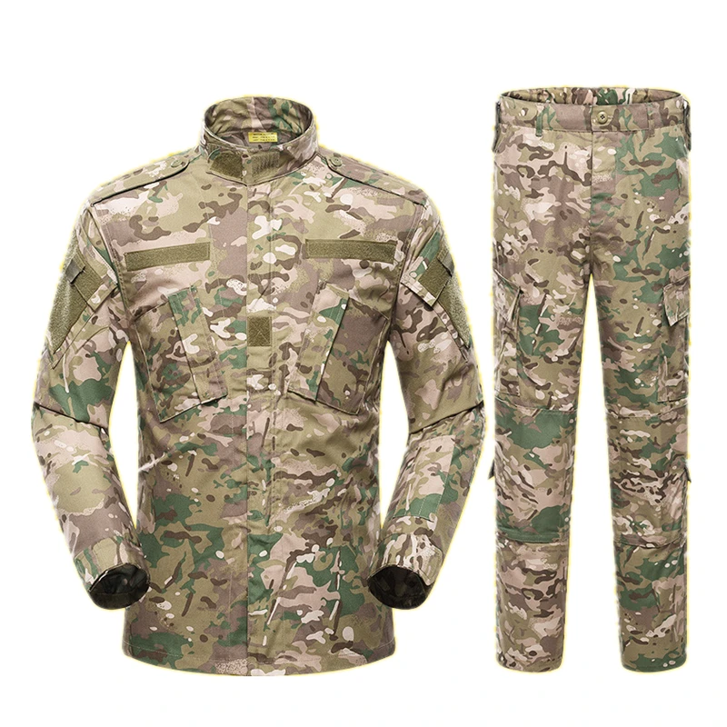 

13Color Men Army Military Uniform Tactical Suit CP Special Forces Combat Shirt Coat Pant Set Camouflage Militar Soldier Clothes