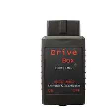 OBDII Driver Switch OBD2 IMMO Deactivator Activator For Bosch VAG Drive Box EDC15/ME7 Car Diagnostic Tool Scanner