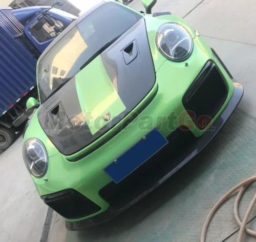 Чехол светильник век и бровей из углеродного волокна для Porsche 911 991 Carrera 12-2018 T140 -