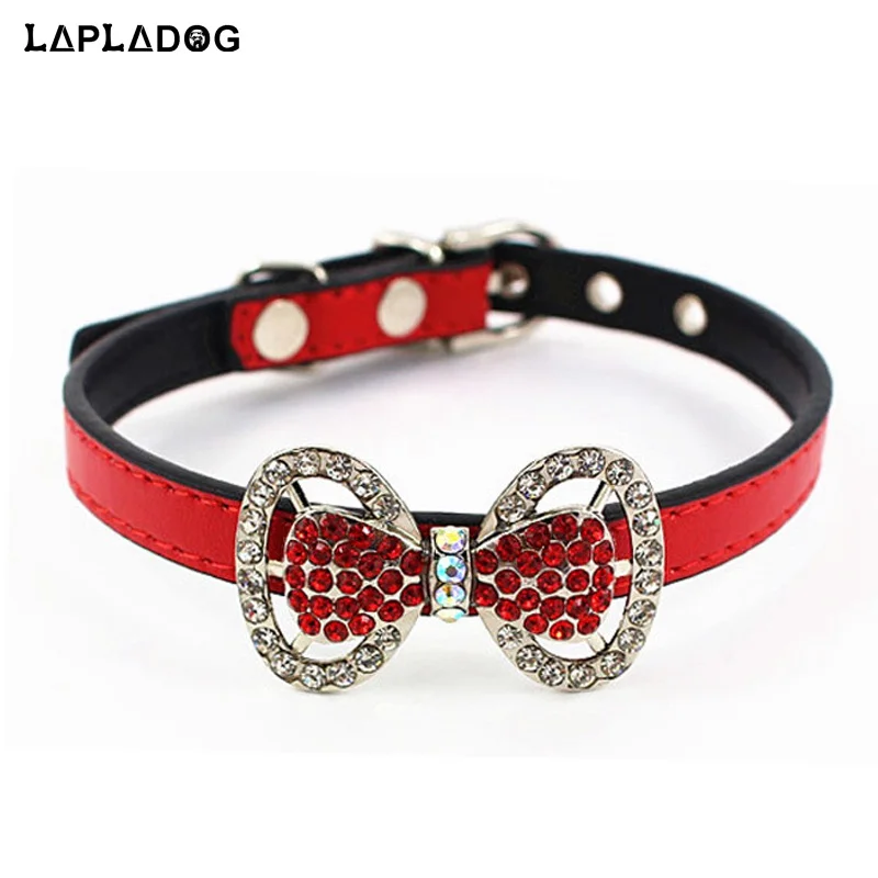 Ошейник поводок со стразами воротники ожерелья кошка домашние красивые