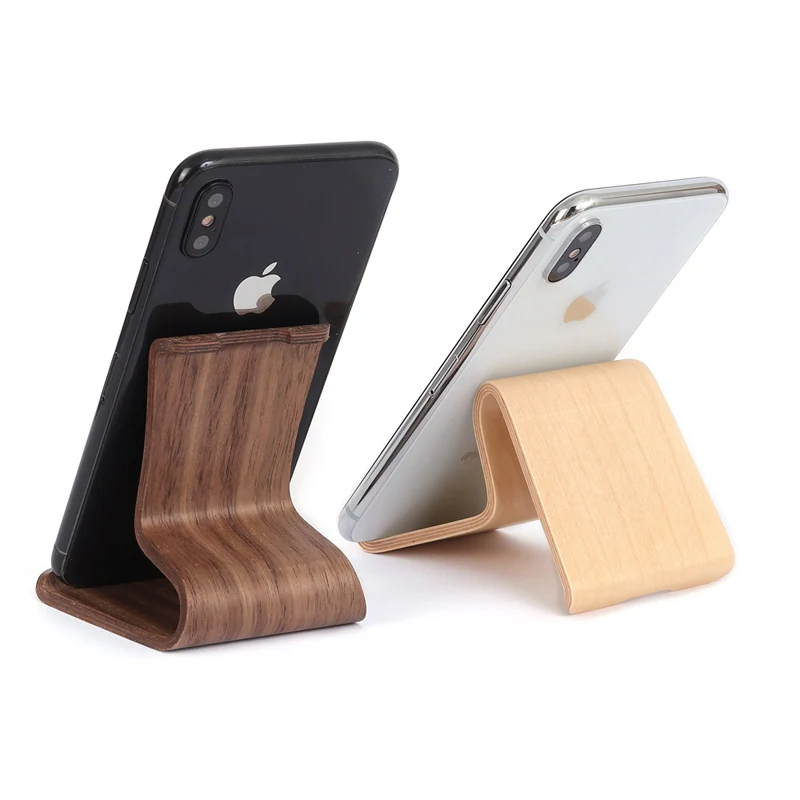 samdi universal holder wooden stand mobile phone stand holder for ipad mini ios android smartphone tablet free global shipping